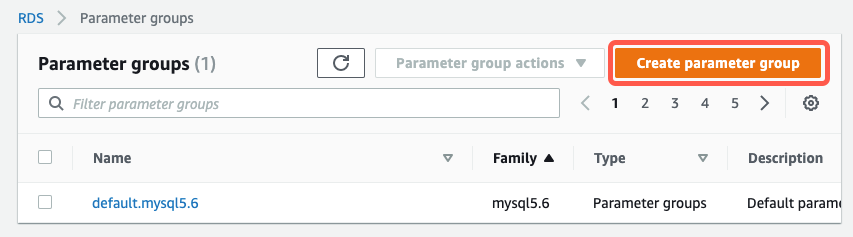 MariaDB-rds-020-Create-Parameter-Group