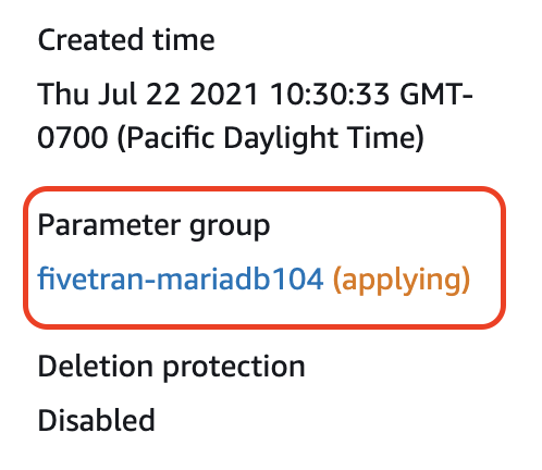 MariaDB-rds-170-Check-Status-Reboot