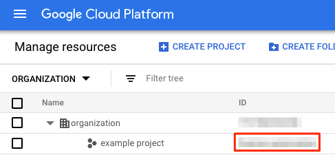 Select Project Google BigQuery