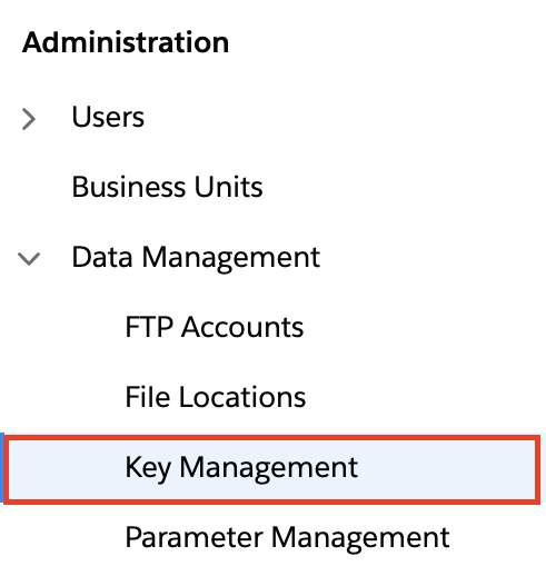 key-management-menu