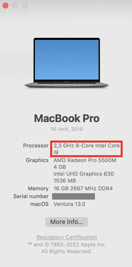 Mac processor chip