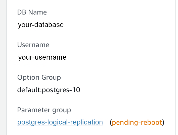 Rds-database-reboot