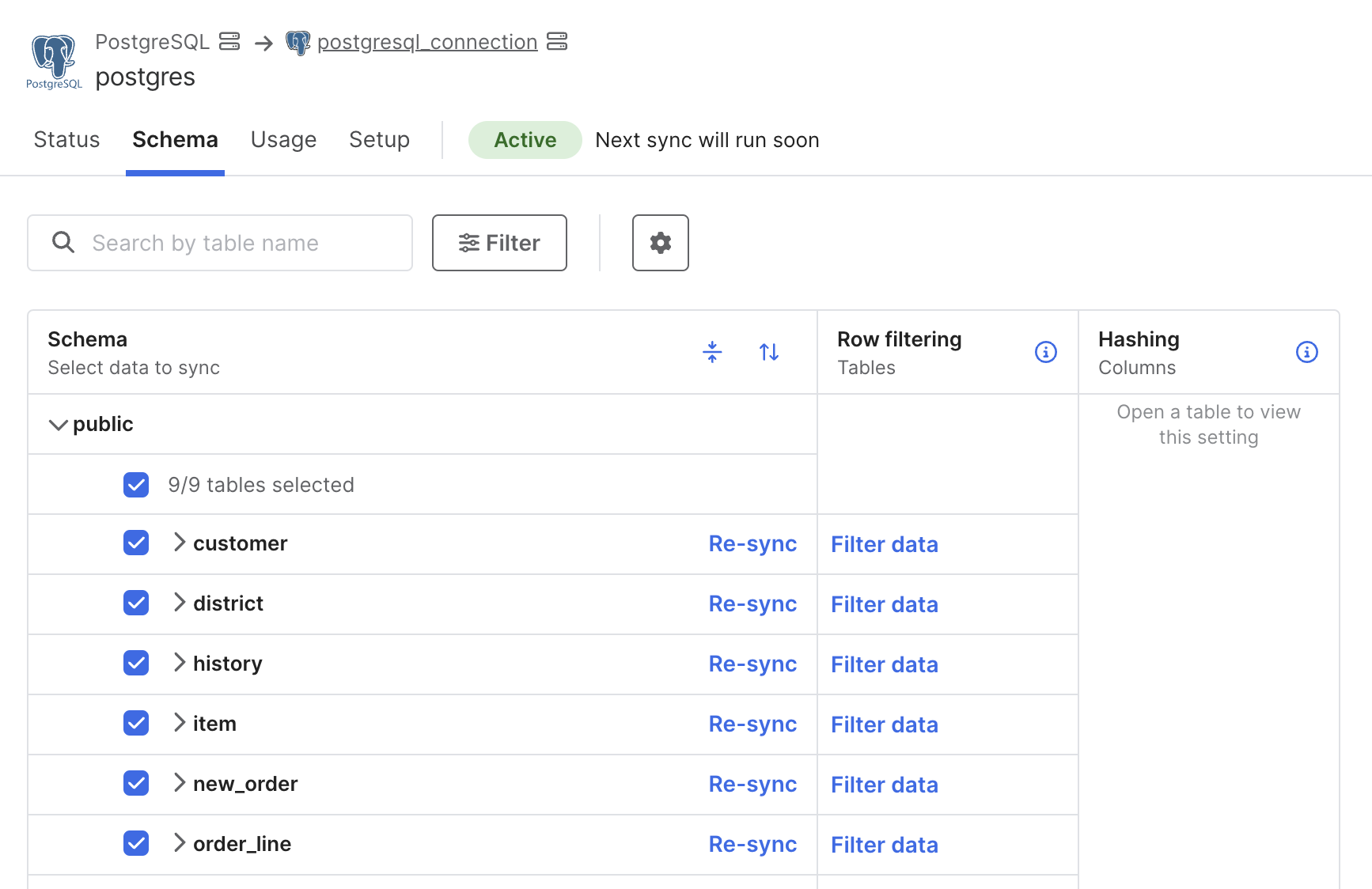 Row-filter-on-Schema-tab