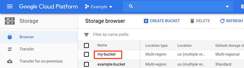 select_gcs_bucket
